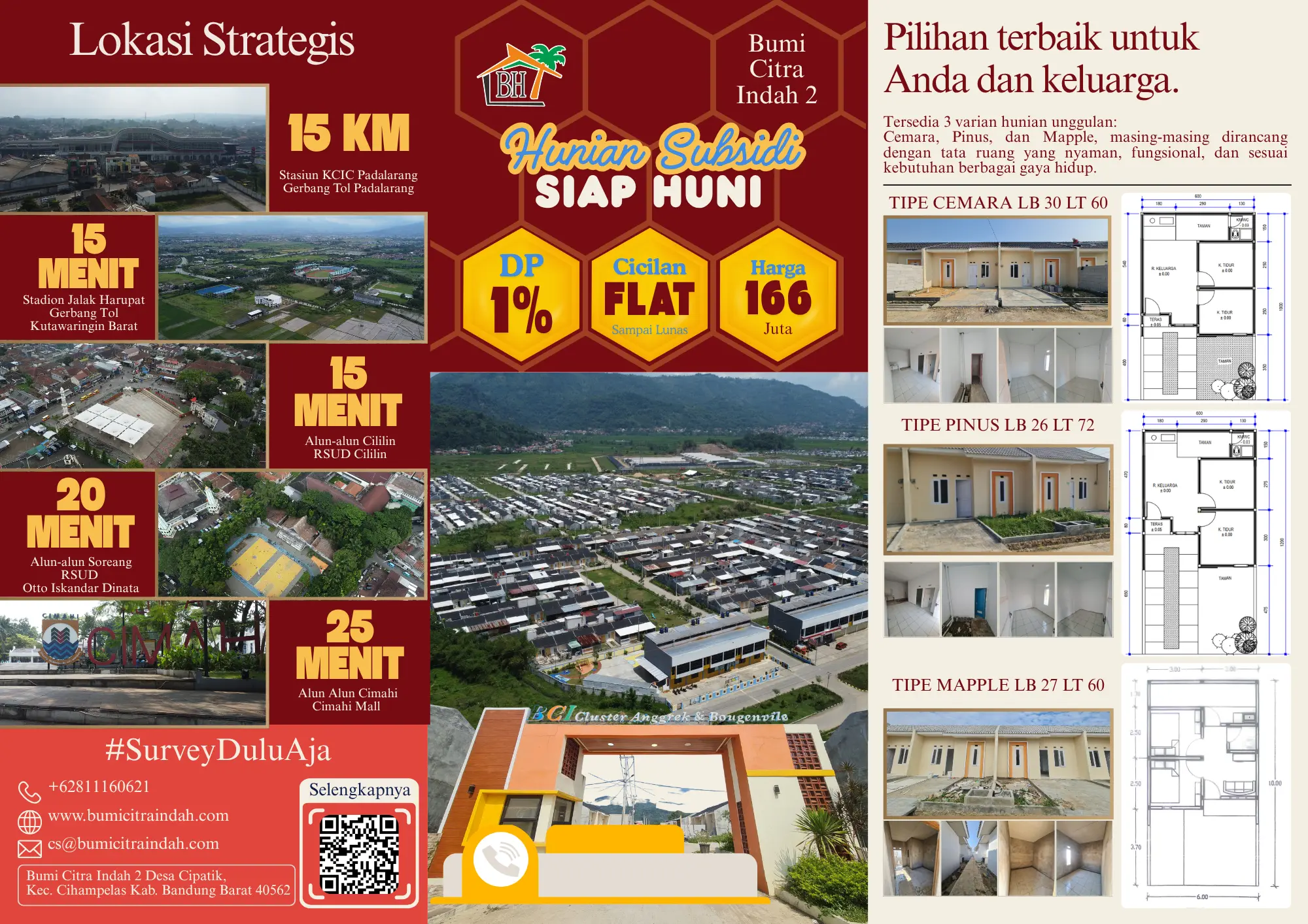 Brosur Bumi Citra Indah 2 Halaman 1
